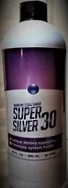 A can of super silver 3 0 is shown.