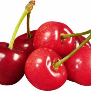 Picture showing a closeup shot of cherries
