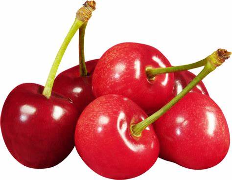 Picture showing a closeup shot of cherries